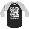 papa super saiyan vegeta 3/4 Sleeve Shirt
