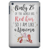 red head unicorn iPad Mini