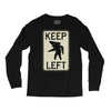 keep left shark Long Sleeve Shirts