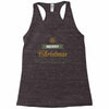 snow merry christmas Racerback Tank
