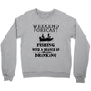 fishing funny Crewneck Sweatshirt