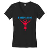 i need a hug Women's V-Neck T-Shirt