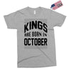 kings are born in october Exclusive T-shirt