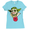 serious why so Ladies Fitted T-Shirt