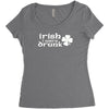 irish i were drunk Women's Triblend Scoop T-shirt