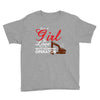 Just A Girl In Love With Her Heavy Equipment Operator Youth Tee