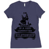 I Am German Shepherd Actually In A Very Commited Relationship Ladies Fitted T-Shirt