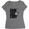 dark side story Women's Triblend Scoop T-shirt