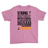 Strong Independent Motivated Scorpio Youth Tee