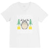 totoro ugly christmas V-Neck Tee