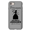 Princesses Are Born In January iPhone 8
