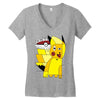 pikasso Women's V-Neck T-Shirt
