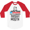 Donald trump The D Is Missing 3/4 Sleeve Shirt