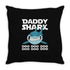 Daddy Shark Doo Doo Doo Throw Pillow