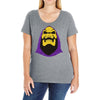 Lol Skeletor Ladies Curvy T-Shirt