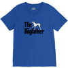 the dogfather dalmatian V-Neck Tee