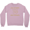over caffeinated (2) Crewneck Sweatshirt