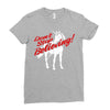 don't stop believing unicorn Ladies Fitted T-Shirt