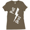 pot head funny Ladies Fitted T-Shirt