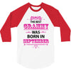 The Best Grammy Was Born In Sebtember 3/4 Sleeve Shirt