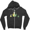 schrodinger's night Zipper Hoodie