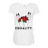 Equality Maternity Scoop Neck T-shirt