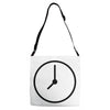 clock Adjustable Strap Totes