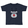 christmas reindeer rudolph Toddler T-shirt