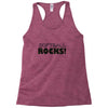 softball rocks Racerback Tank