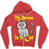 my patronus is a cat Zipper Hoodie