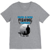 Papa And Son Fishing Partners For Life V-Neck Tee