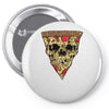 pizza skull Pin-back button