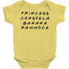princess consuela banana hammock Baby Bodysuit