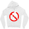 no zombies Zipper Hoodie