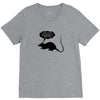 rat funny geek nerd scientific experiments are fun V-Neck Tee