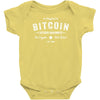 Bitcoin Satoshi Nakamoto In Crypto We Trust Baby Onesie