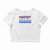 sound activated led el Crop Top