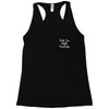 kale'em with kindness pocket Racerback Tank