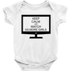 keep calm and watch gilmore girls Baby Bodysuit