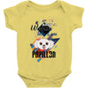 who loves papillon Baby Bodysuit