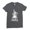 bunny anxiety Ladies Fitted T-Shirt