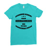 kickboxing academy Ladies Fitted T-Shirt