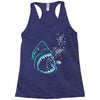 shark attack!!! Racerback Tank