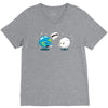 oil spill V-Neck Tee