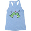 t rex problems Racerback Tank