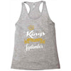 kings are born in september Racerback Tank