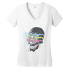 between the eyes Women's V-Neck T-Shirt
