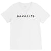 Benefits Friends V-Neck Tee