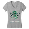 pixelthulhu Women's V-Neck T-Shirt