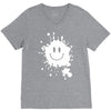 mud splatter smiley face smile forrest gump movie V-Neck Tee